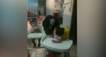 VIDEO: Con máscara, asustan a bebés en una guardería en Jalisco