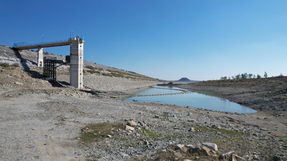 Presa Cerro Prieto ubicada en Linares