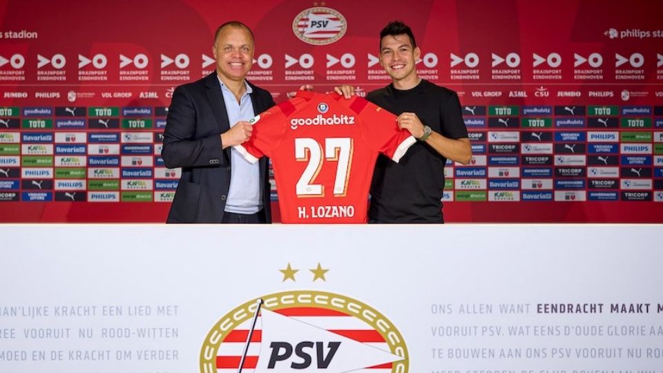 El mexicano Hirving Lozano regresa al PSV Eindhoven