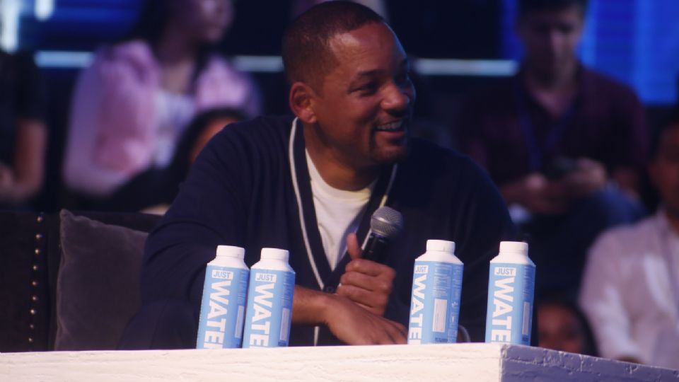 Will Smith en el “México Siglo XXI 2023” de Fundación Telmex-Telcel en el Auditorio Nacional.