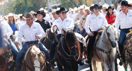 Con Cabalgata, celebra Monterrey su 427 aniversario de la Fundación de la ciudad