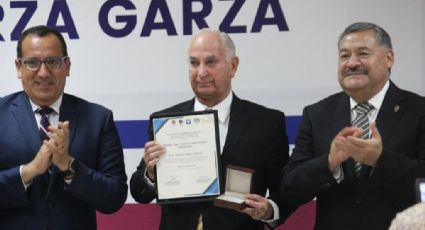 Pepe Maiz es galardonado con la Medalla Ingeniero Cayetano Garza