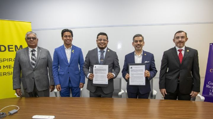 CIMENL y UDEM firman su primer convenio de colaboración para la ingeniería biomédica