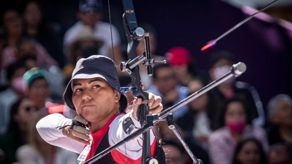 La mexicana Alejandra Valencia ganó la medalla de plata en la Copa del Mundo de Tiro con Arco