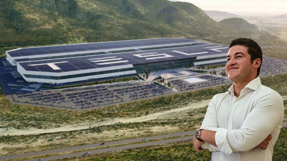 Samuel García anuncia que gigafactory de Tesla será más grande de lo planeado