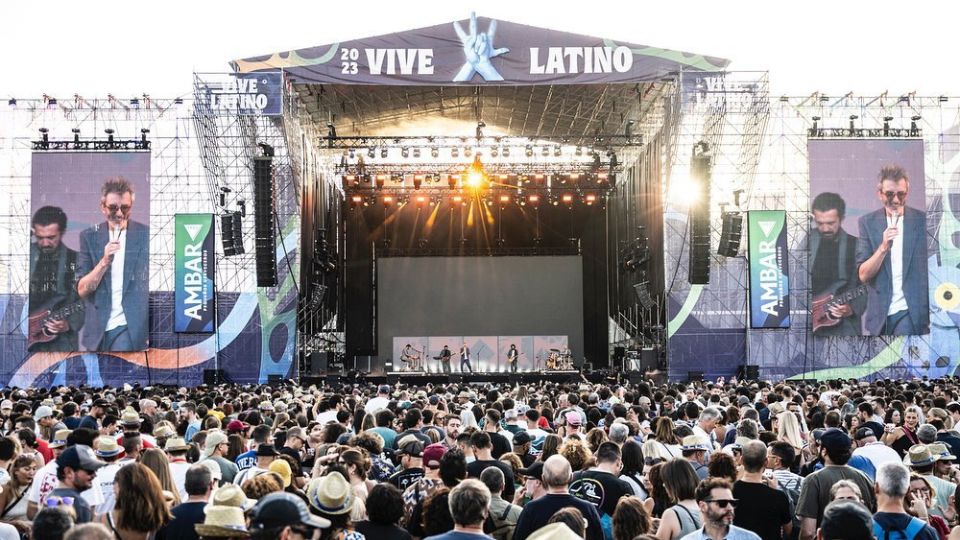 Edición número 23 del Vive Latino, en Ciudad de México.