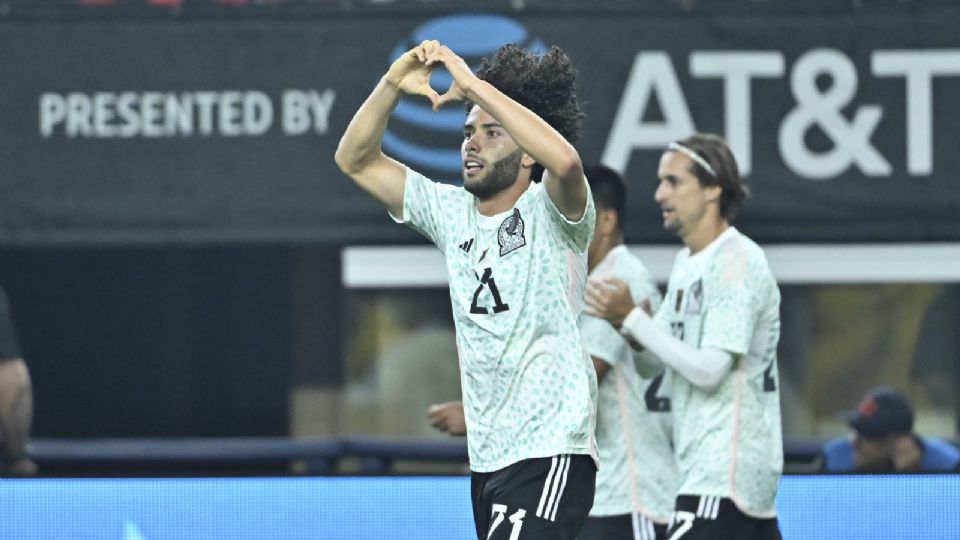 César Huerta, futbolista de Pumas, fue el anotador del gol del empate de México contra Australia, en el partido amistoso que marcó el inicio del ciclo de Jaime Lozano