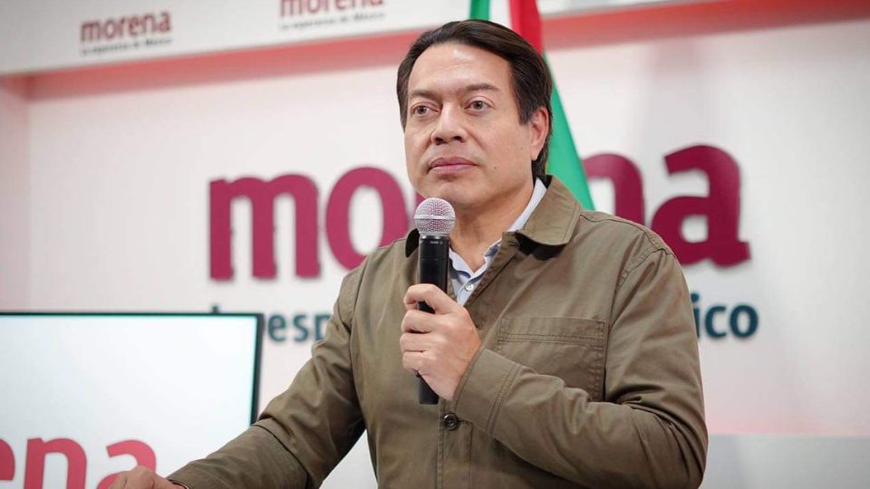 Mario Delgado, dirigente nacional de Morena.