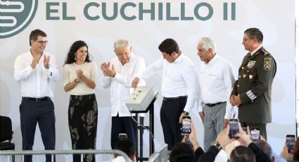 AMLO y Samuel García inauguran primera etapa de 'El Cuchillo II'