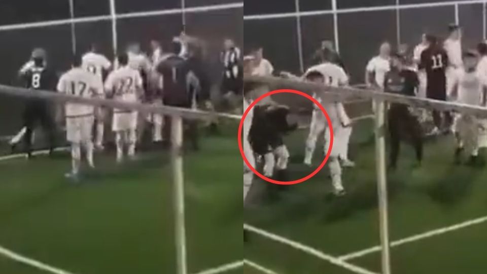 Anderson Salas, colombiano de 22 años, fue golpeado tras anotar un gol en un partido amateur