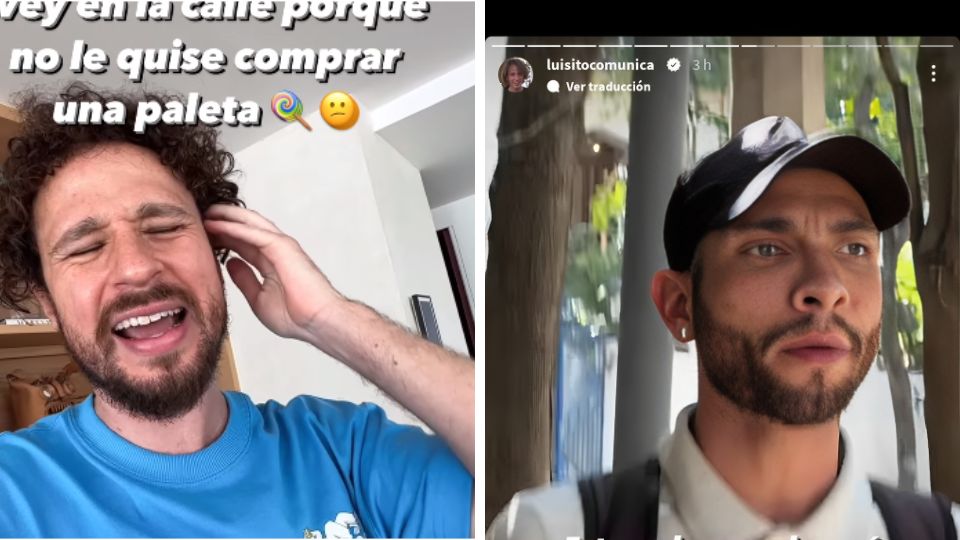 Luisito Comunica denunció que fue golpeado por un vendedor de paletas