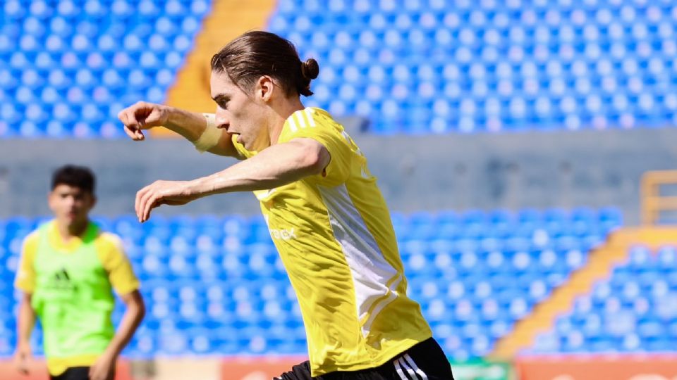 El futbolista de Tigres, Marcelo Flores, podría estar contemplado para el partido de este fin de semana contra Atlas