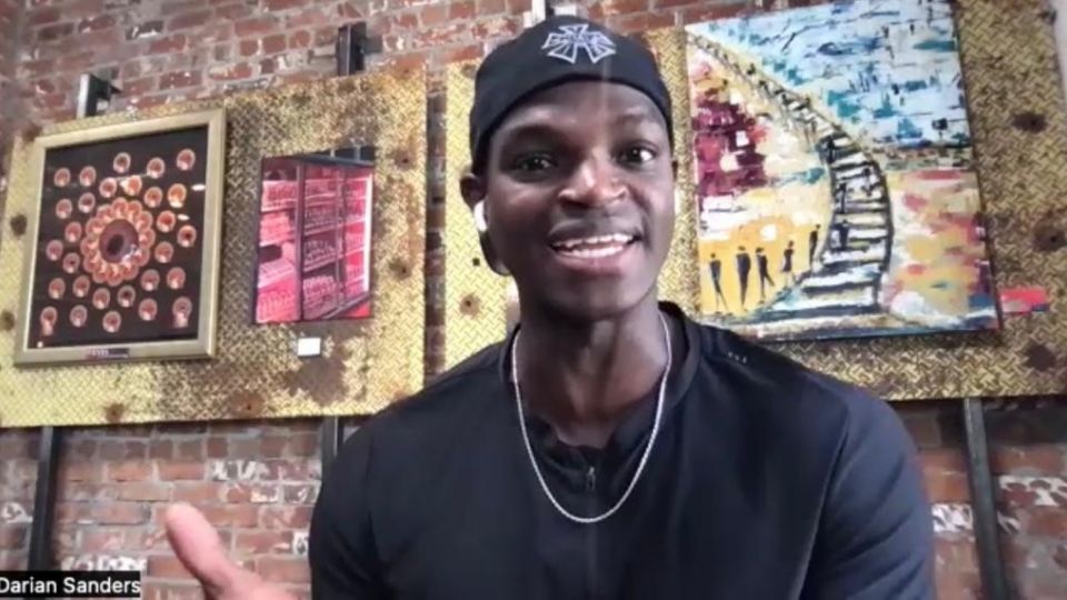 Darian Sanders, uno de los protagonistas de la gira de Broadway de 'The Lion King'