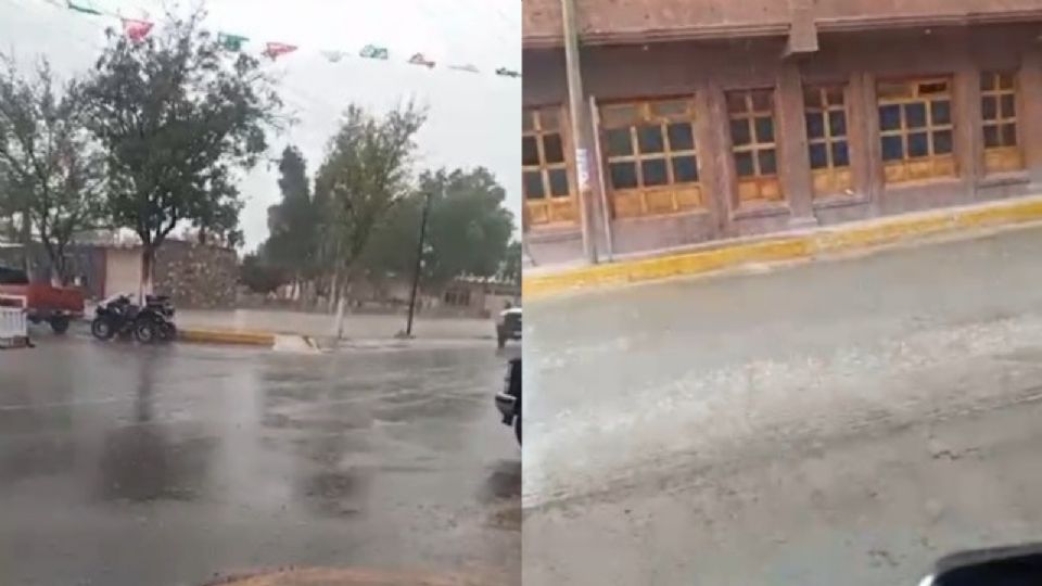 Lluvias en el municipio de Dr. Arroyo.