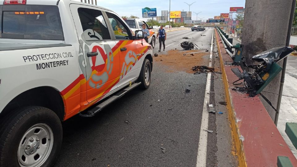 Accidente en Monterrey