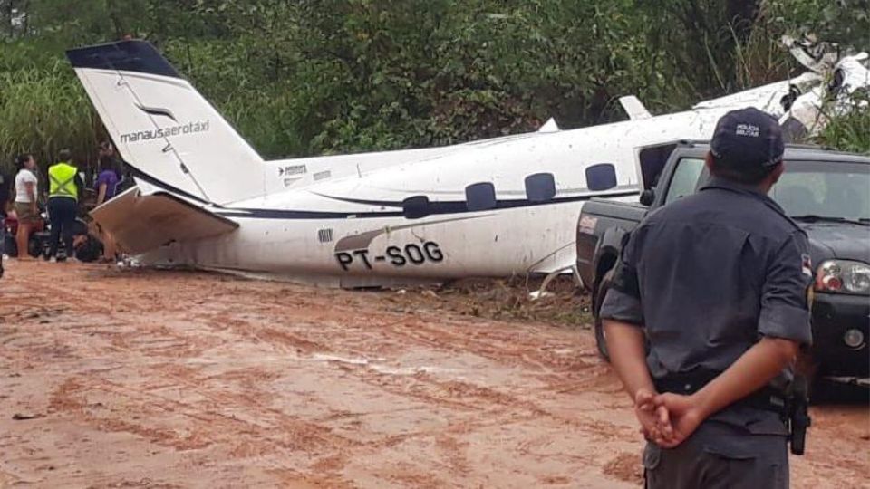 El desplome de esta avioneta tuvo lugar en medio de las fuertes lluvias que caían este sábado 16 de septiembre.