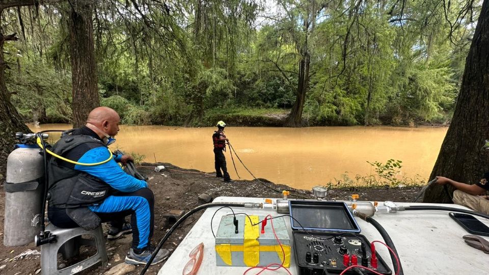 Elementos de búsqueda en río Ramos