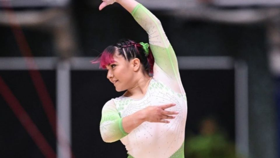 La mexicana obtuvo una medalla de oro y otra de bronce en la Copa del Mundo de Gimnasia Artística que se realiza en Francia.