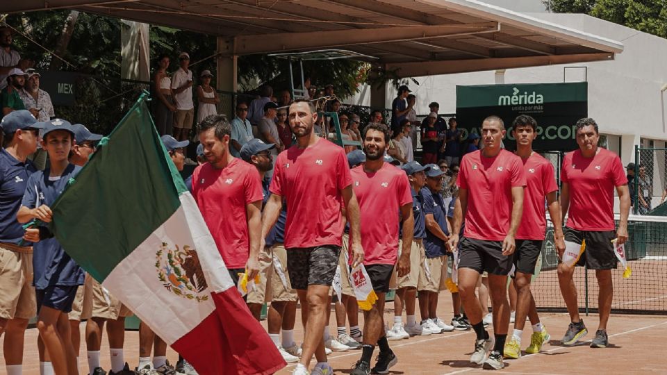 México hizo valer la localía y derrotó en Merida a China en la serie para de esta manera avanzar a los playoffs del Grupo Mundial I de la Copa Davis.