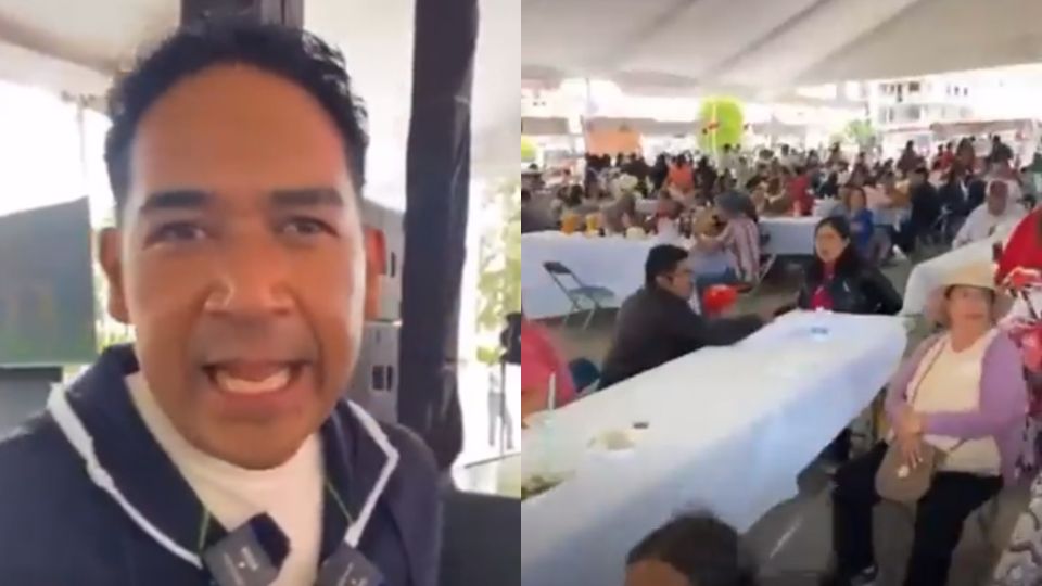 Alcalde de Tepeaca insulta a ciudadanos en evento público