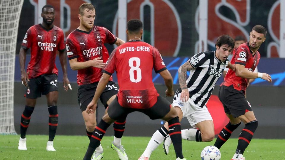 El regreso de Sandro Tonali a San Siro, ahora como futbolista de Newcastle, fue uno de los atractivos del empate sin goles en el primer encuentro de la Champions League