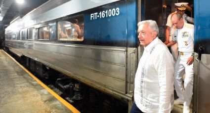 AMLO cuestiona a Ferromex por parón de trenes en medio de ola migratoria