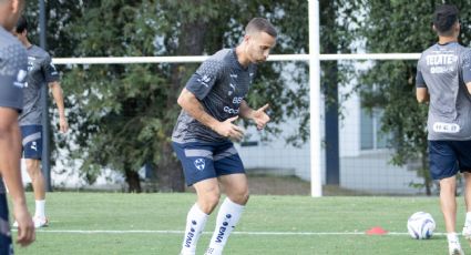 Rayados: Sergio Canales ya entrenó al parejo de sus compañeros