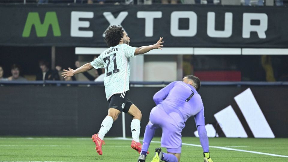 El debutante César Huerta anotó el gol del empate 2-2 de México contra Australia