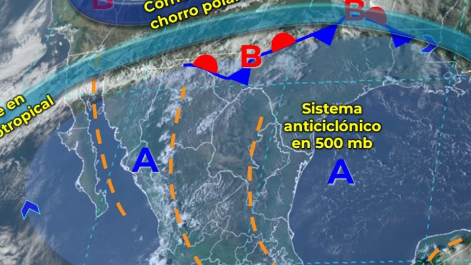 Previsión del clima para Nuevo León, posibles lluvias. 
