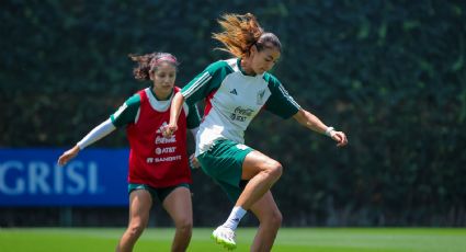 Christina Burkenroad se desgarra con la Selección Mexicana