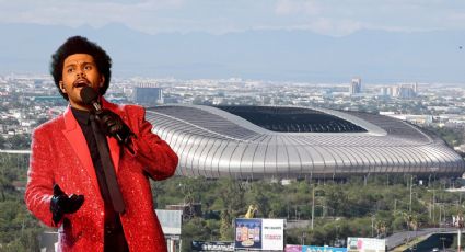 Preparan escenario para The Weeknd en el Estadio BBVA