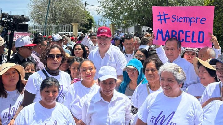 Marcelo Ebrard inicia nueva gira nacional en Tlaxcala