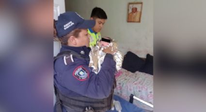 Mamá no alcanza a llegar al hospital y tiene a su bebé en su casa, en Guadalupe