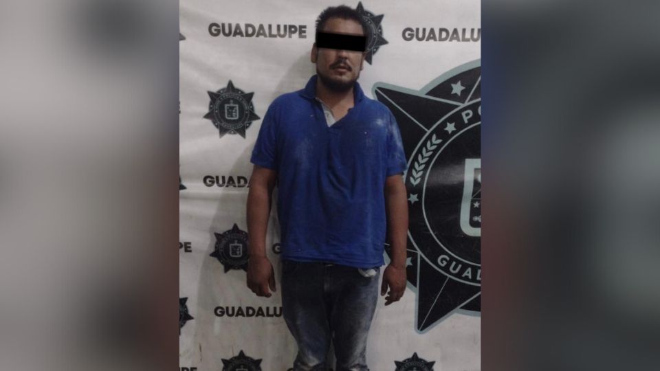 Rodolfo “U” detenido en Guadalupe.