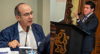 Felipe Calderón llama 'eminencia' a Samuel García tras error en ecuación