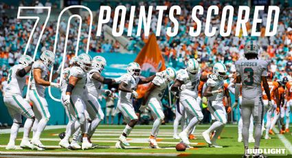 ¡Histórico! Los Dolphins humillan a los Denver Broncos