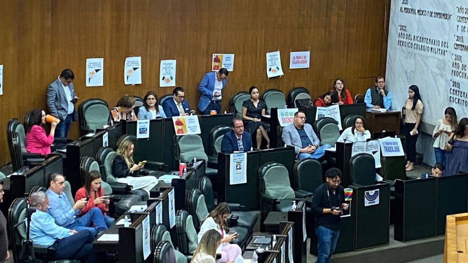 Pleno del Congreso de Nuevo León.