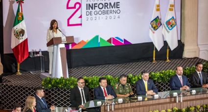 Cristina Diaz rinde su Segundo Informe de Gobierno, destacó seguridad en Guadalupe