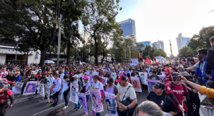 A 9 años de la desaparición de los 43 normalistas de Ayotzinapa marchan para exigir justicia