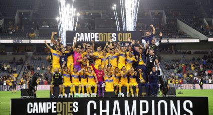 Un nuevo título; Tigres se corona en penales en la Campeones Cup