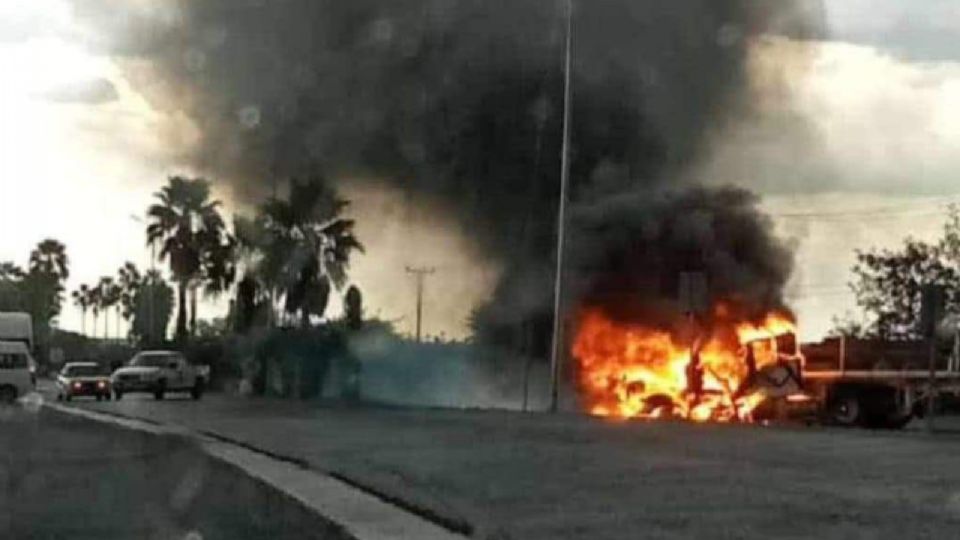 Bloqueos en Nuevo León.