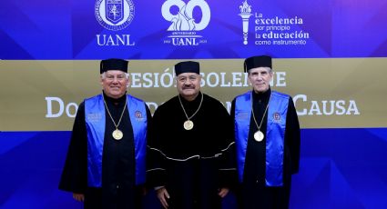 Concede UANL Honoris Causa a Julio Frenk y Víctor Villalobos