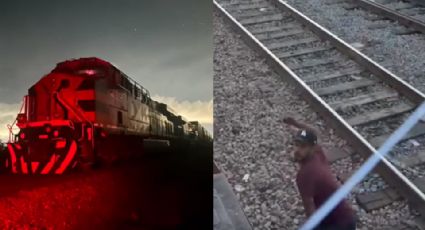 Como en la Revolución: Apedrean ferrocarril en movimiento en Monterrey