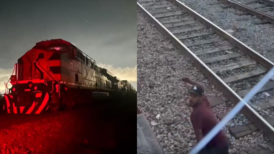 Atacan con piedras a ferrocarrileros en Monterrey