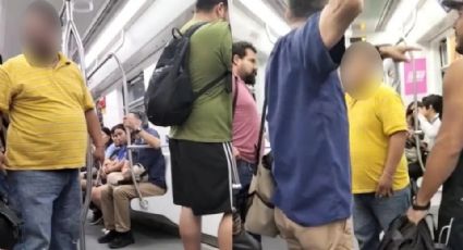 Regios confrontan a presunto estafador que pedía dinero en el Metro