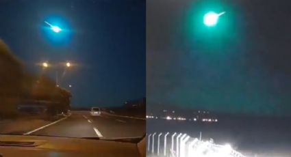 Avistan objeto luminoso en el cielo de Turquía