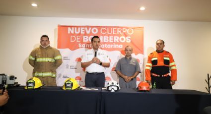 Anuncia Santa Catarina la creación de un nuevo cuerpo de bomberos