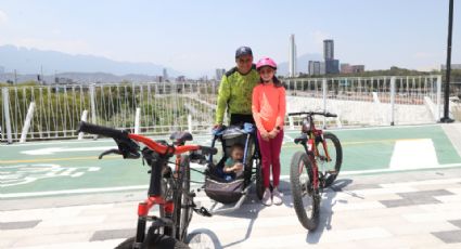 Familias disfrutan del primer fin de semana con el Puente Verde