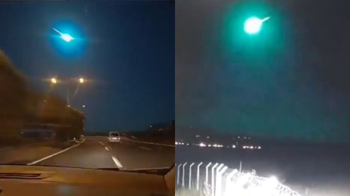 Avistan objeto luminoso en el cielo de Turquía