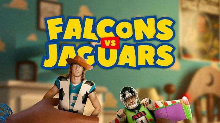 Partido Falcons vs Jaguars será transmitido al estilo de Toy Story